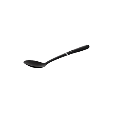 Go Cook Nylon Solid Spoon - Heat-Resistant Kitchen Spoon for Stirring and Mixing